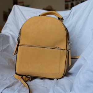 Mini Mustard Yellow Backpack